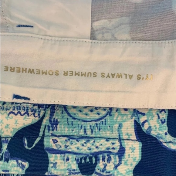 Lilly Pulitzer Elephant Shorts - Picture 4 of 11